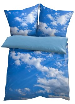 Parure de lit réversible motif nuages, bpc living bonprix collection