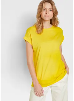 Lot de 2 T-shirts longs 100% coton, bonprix