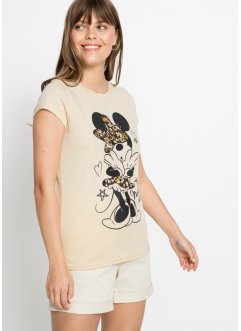 T-shirt Minnie Mouse avec imprimé léopard, Disney