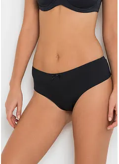 String Panty (4er Pack) mit komfortabler Baumwolle, bonprix