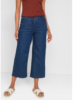 Jupe-culotte en jean avec taille confortable avec renfort, bpc bonprix collection
