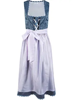 Dirndl mit Schürze in Midilänge (2-tlg. Set), bonprix