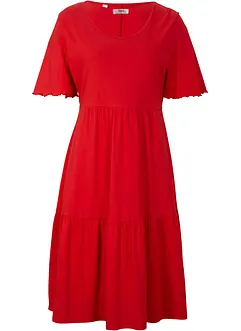 Jerseykleid aus reiner Baumwolle, bonprix