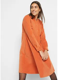 Robe en velours côtelé, bonprix