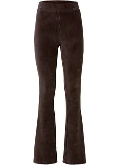 Ausgestellte Leggings in Cordoptik, bonprix