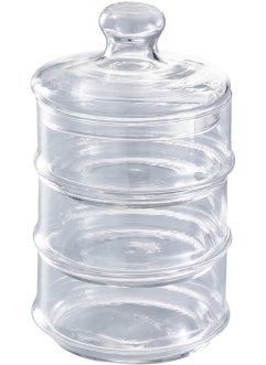 Bonbonnière en verre avec couvercle, bpc living bonprix collection