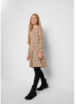 Mädchen Jerseykleid mit Volant, bpc bonprix collection
