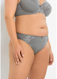 Lot de 2 slips avec dentelle, bonprix