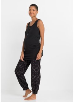 Pyjama d'allaitement avec débardeur avec coton bio, bpc bonprix collection - Nice Size