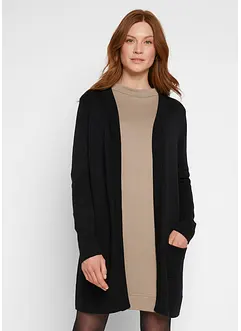 Longstrickjacke, Langarm, bonprix