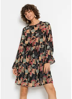 Kleid mit Volants, bonprix