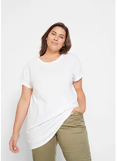 T-shirt long boxy à manches courtes, bonprix