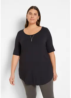 T-shirt long et doux, bonprix