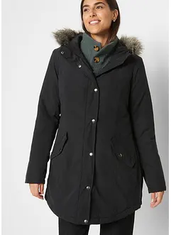 Parka avec bordure synthétique sur la capuche, bonprix