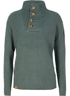 Troyer Pullover mit Struktur, bonprix