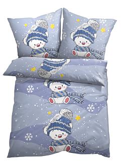 Bettwäsche mit Bär, bpc living bonprix collection