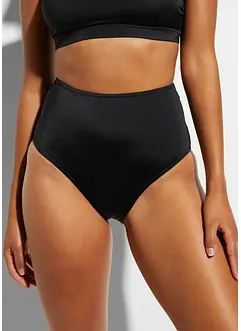 Bas de bikini taille haute en polyamide recyclé, largeur réglable, bonprix