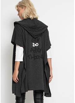 Poncho en sweat avec capuche, RAINBOW