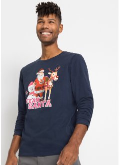 Langarmshirt mit Weihnachtsmotiv, bpc bonprix collection