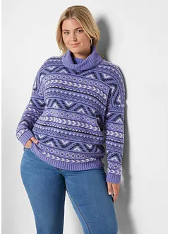 Pullover mit Norweger-Muster, bonprix