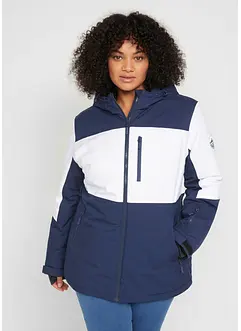 Veste de ski fonctionnelle à capuche, étanche, bonprix