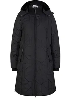 Doudoune courte avec surpiqûres diamant et zips sur les côtés, bonprix