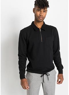 Sweat-shirt camionneur avec col polo, bpc selection
