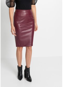 Pencil-Skirt, Leder-Imitat, BODYFLIRT boutique