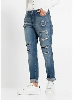 Boyfriend Jeans Mid Waist, stretch, bonprix