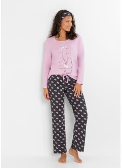 Pyjama mit Stirnband, bpc bonprix collection