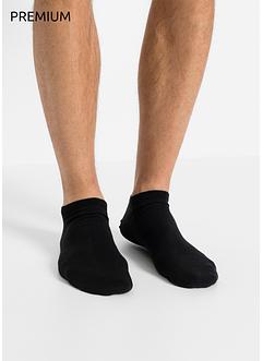 Lot de 3 paires de chaussettes basses de qualité supérieure au confort exclusif avec bande silicone, avec coton, bpc bonprix collection