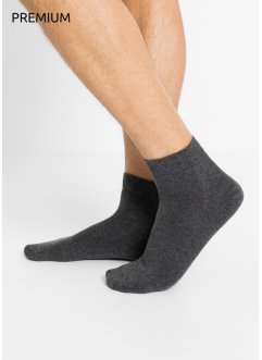 Lot de 3 paires de chaussettes courtes de qualité supérieure au confort exclusif avec coton, bpc bonprix collection