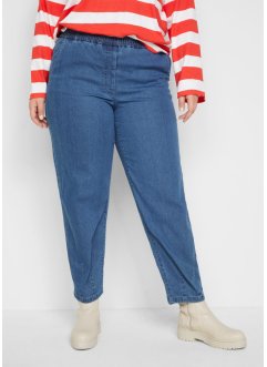 Jeans in Karottenform mit Bequembund, bpc bonprix collection