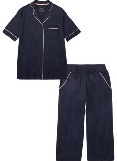 Capri Pyjama mit Knopfleiste, bpc bonprix collection