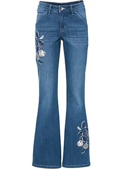 Flared Jeans Mid Waist, stretch, bonprix