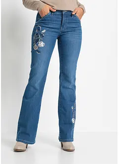 Flared Jeans Mid Waist, stretch, bonprix