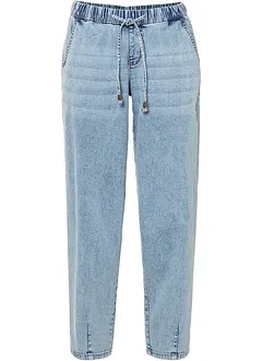 Barrel-Jeans, Mid Waist, Bequembund, bonprix
