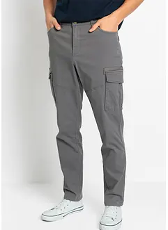 Pantalon cargo extensible Slim Fit, jambes droites, bonprix