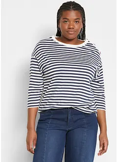 Langarmshirt, Oversized mit Knöpfen, bonprix