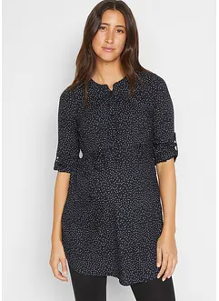 2-in-1 Umstands- und Stillblusenkleid aus fließender Viskose, bonprix