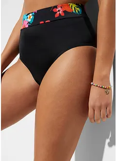 Bas de bikini taille haute, échancrure normale, bonprix