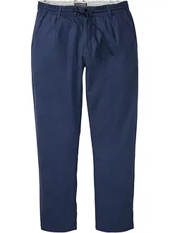 Pantalon jogger droit en lin mélangé, loose, bonprix