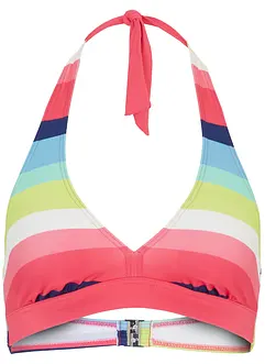 Neckholder Bikini Oberteil aus recyceltem Polyamid, bpc bonprix collection