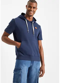 Sweat à capuche, manches courtes, bonprix