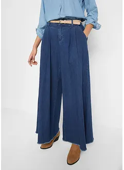 Jupe-pantalon en jean, bonprix