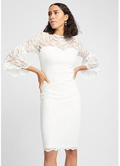 Robe midi en dentelle, BODYFLIRT boutique