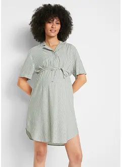 Umstands- und Stillblusenkleid aus fließender Viskose, bonprix