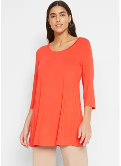 Viskose-Stretch- Shirt mit 3/4 Arm, bonprix
