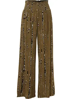 Palazzo-Hose mit Batikdruck, bonprix