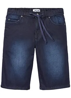 Bermuda confortable en jean et molleton, Regular, bonprix